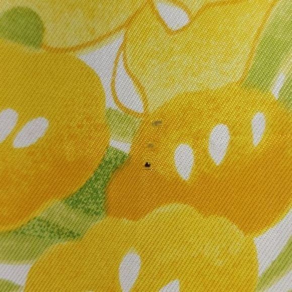 Vtg Avon SM Kent Yellow Floral Print‎ Scarf - Picture 7 of 8